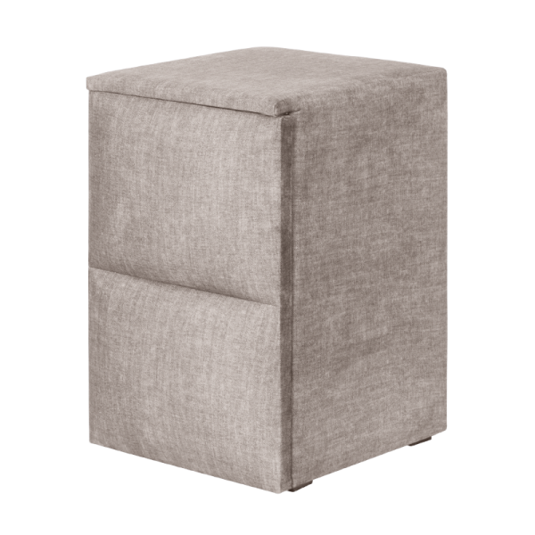 Нощно шкафче за спалня PUZZLE дясно - бежов 03