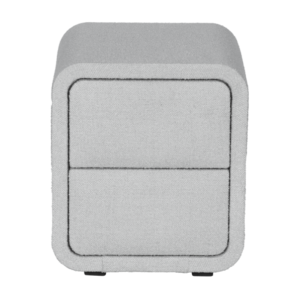 Нощно шкафче за спалня RODOS - светлосив 326