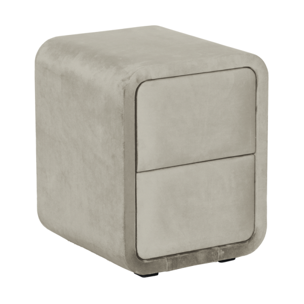 Нощно шкафче за спалня FALLONE - бежов 02