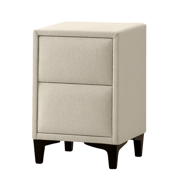 Нощно шкафче за спалня MATHILDA - бежов 01