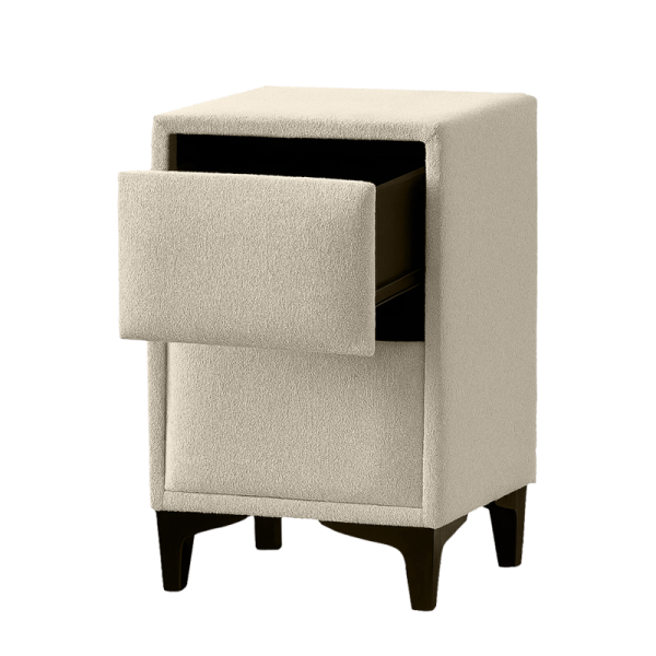 Нощно шкафче за спалня MATHILDA - бежов 01