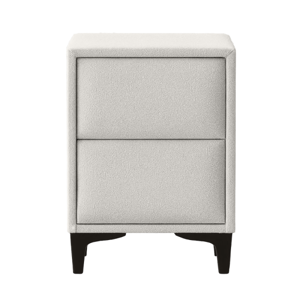 Нощно шкафче за спалня MATHILDA - светлосив 21