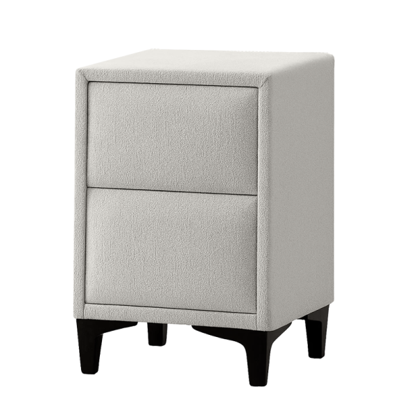 Нощно шкафче за спалня MATHILDA - светлосив 21