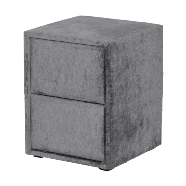 Нощно шкафче за спалня LINDA - сив 13