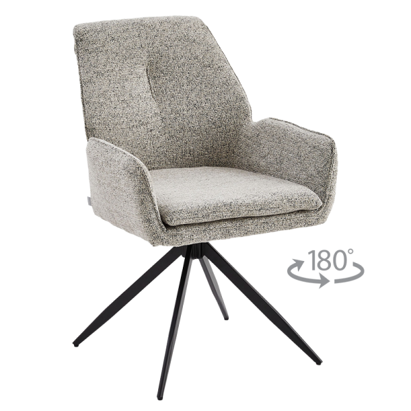 Трапезен стол TERNI - бежов