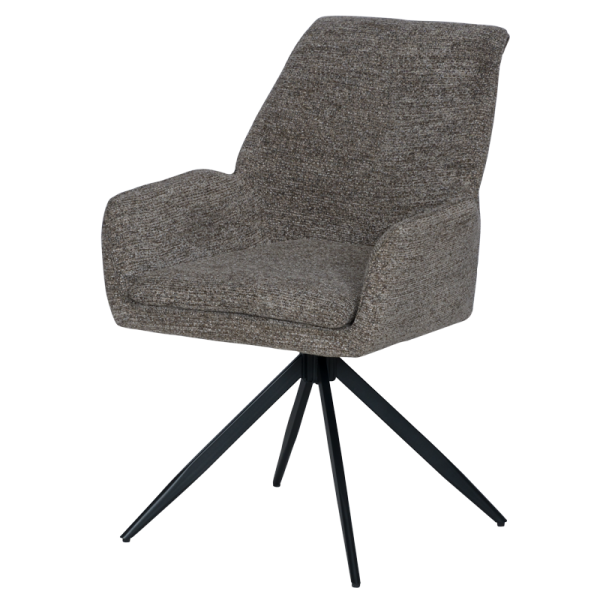 Трапезен стол TERNI - кафяв