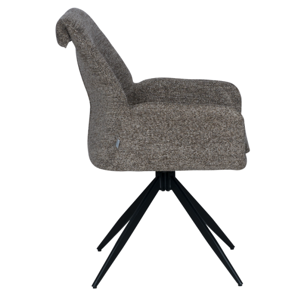 Трапезен стол TERNI - кафяв