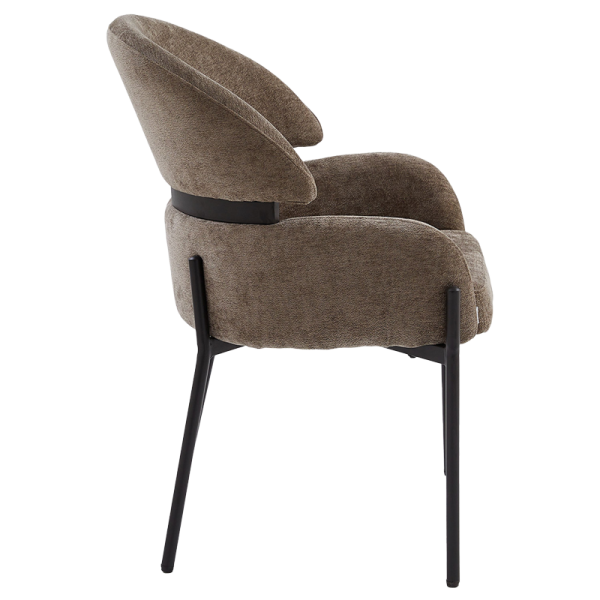 Трапезен стол ASTI - кафяв