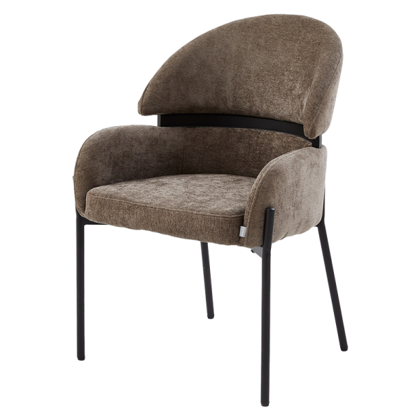 Трапезен стол ASTI - кафяв