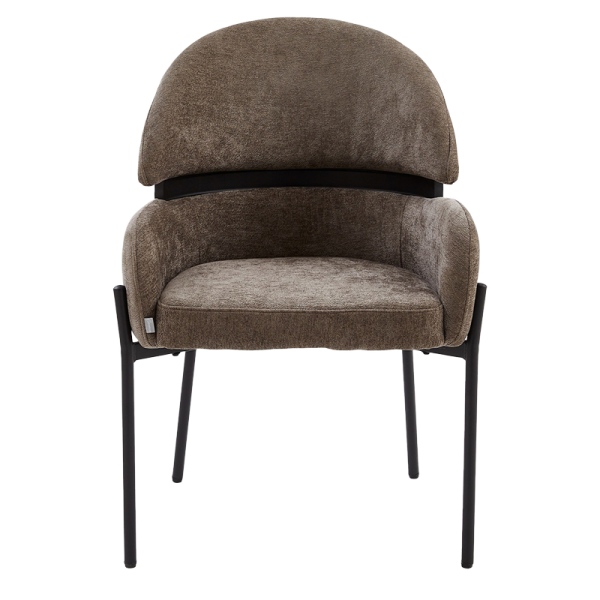 Трапезен стол ASTI - кафяв