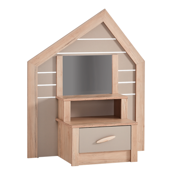 Нощно шкафче с огледало MY HOUSE