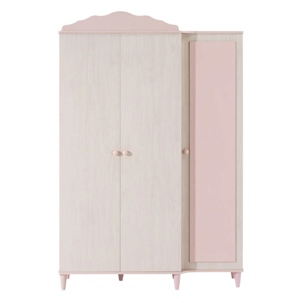 Трикрилен детски гардероб POLLINA