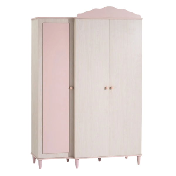 Трикрилен детски гардероб POLLINA