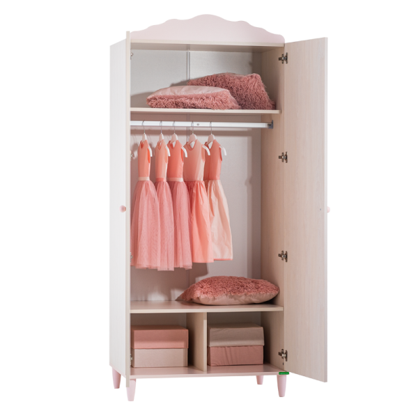 Двукрилен детски гардероб POLLINA