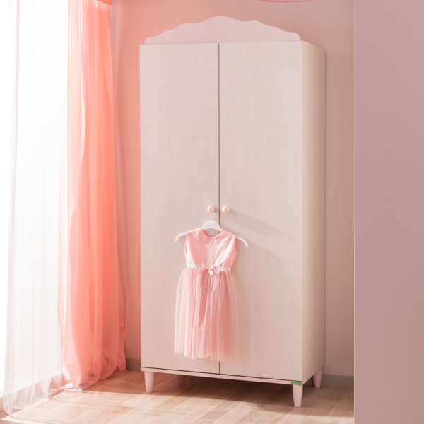 Двукрилен детски гардероб POLLINA