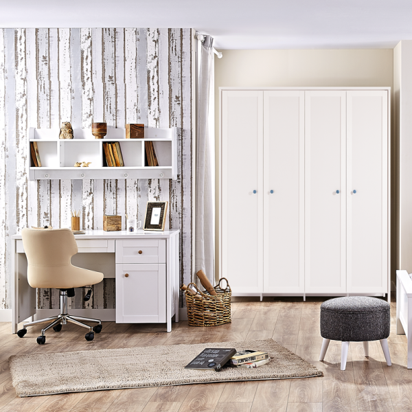 Четирикрилен детски гардероб OSLO