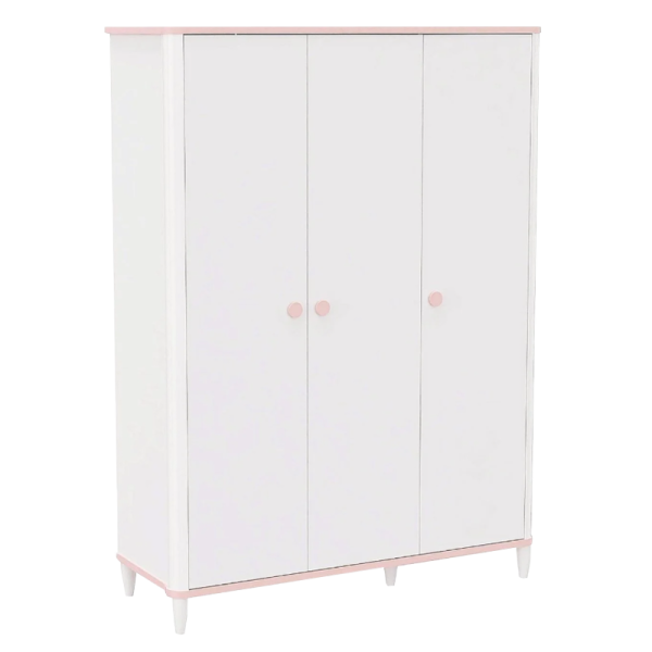 Трикрилен детски гардероб LIMA