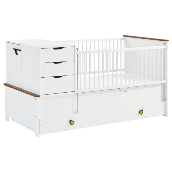 Бебешка кошара и детско легло 2в1 KAKULE 80х180