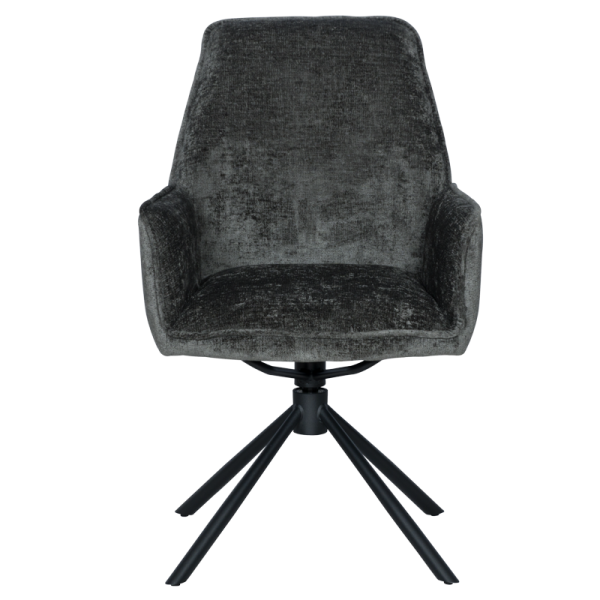 Трапезен стол PRATO - тъмносив