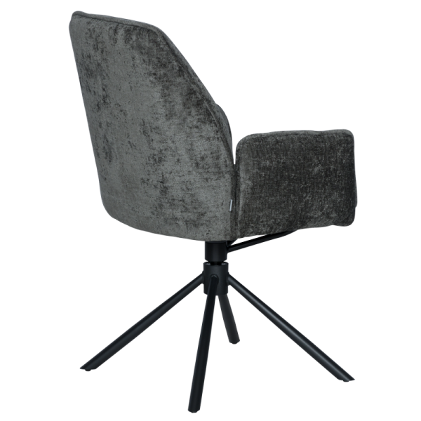 Трапезен стол PRATO - тъмносив