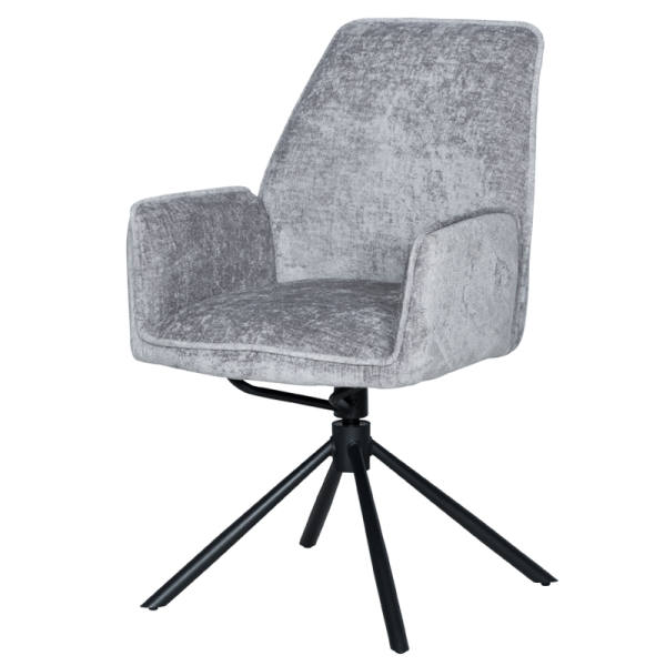 Трапезен стол PRATO - светлосив