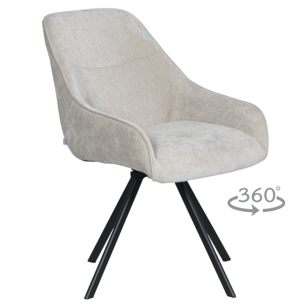 Трапезен стол MARSALA - бежов