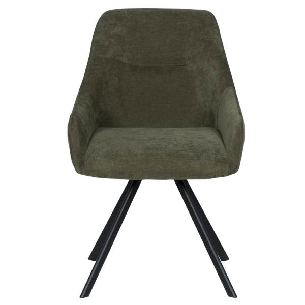 Трапезен стол MARSALA - маслено зелен