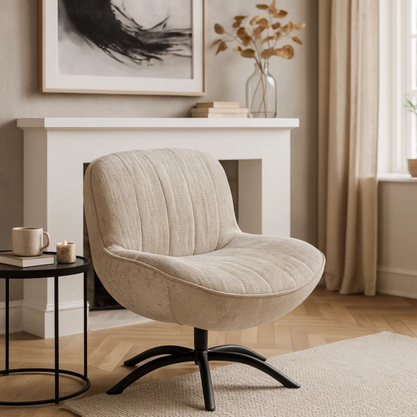 Кресло CARLY - сиво