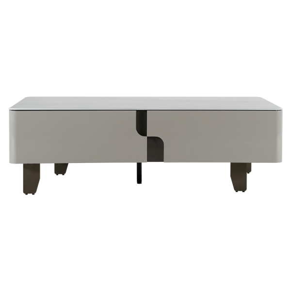 Холна маса LIORA - бял-капучино