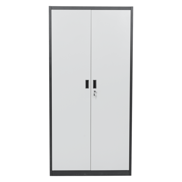 Метален шкаф за инструменти Carmen CR-1226 L SAND - черен-сребърен