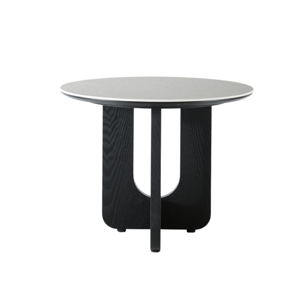 Комплект холни маси BALDER - черен-бял