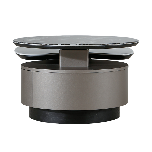 Холна маса BAKER - черен-бял