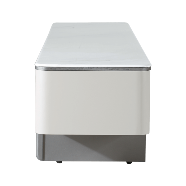 ТВ шкаф VALA - бял-капучино