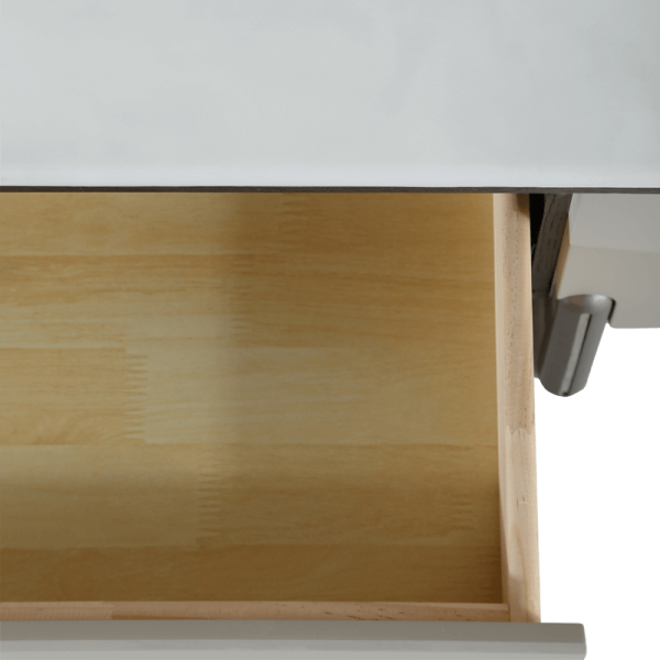 ТВ шкаф VALA - бял-капучино