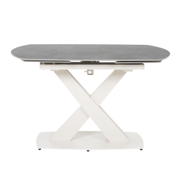 Разтегателна трапезна маса MATEO - сива