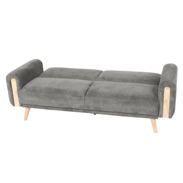 Разтегателен диван - тройка GOMA - сив Е13