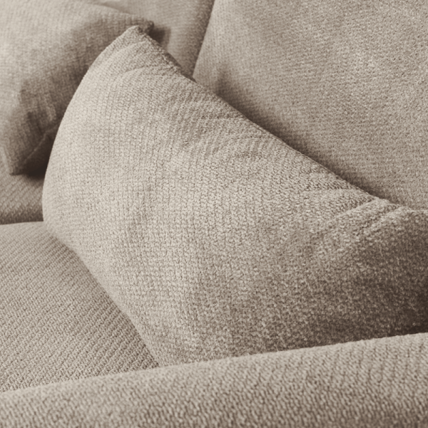 Ъглов разтегателен диван VIVI - кафяв V38