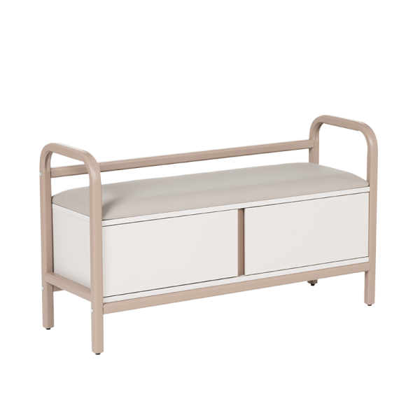 Шкаф за обувки с пейка BALABAC - капучино