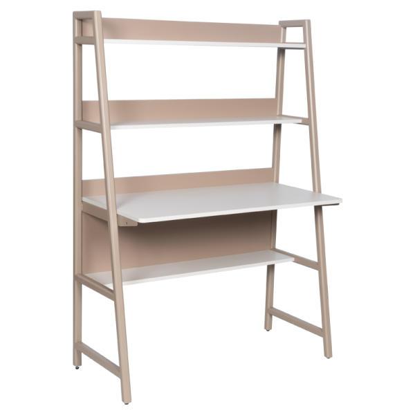 Бюро с етажерка LUCENA - капучино