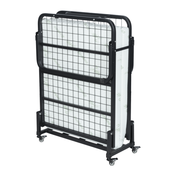 Сгъваемо походно легло Carmen - черно