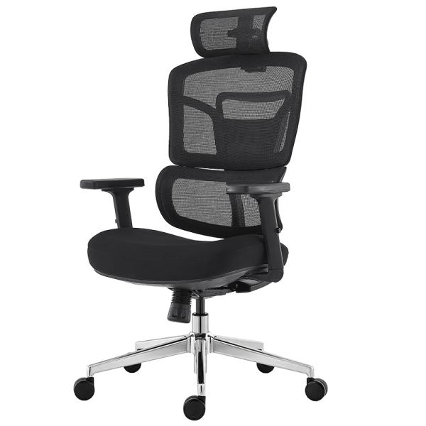 Ергономичен стол Carmen 7589 - черен