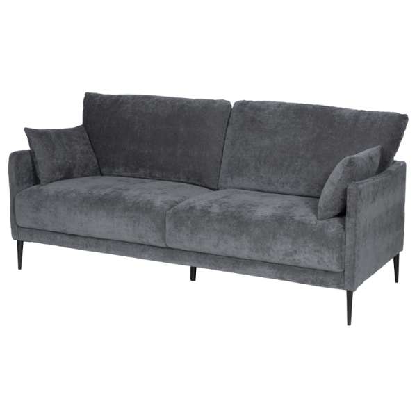 Диван тройка KAMINA - тъмносив M18