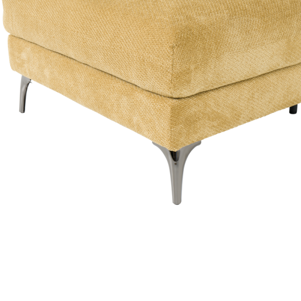 Ъглов диван INGA - жълт V68