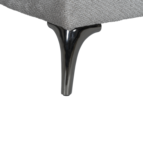 Ъглов диван INGA - сив V11