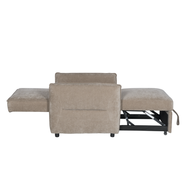 Разтегателен фотьойл AKETI - бежов М34