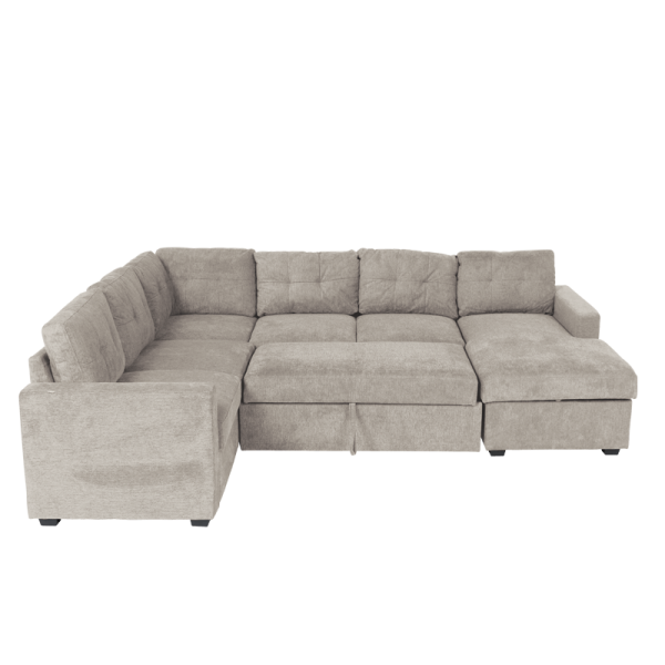 Ъглов разтегателен диван IKELA - бежов