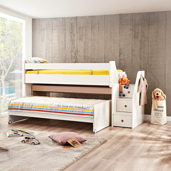 Детско легло с чекмеджета JOYIN 90 х 200
