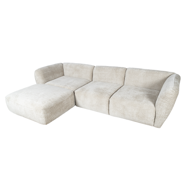 Ъглов диван CANDELO MINI - бежов 04