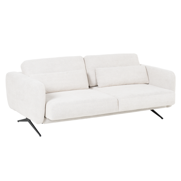 Диван тройка с електически механизъм ILUSIO - светлосив