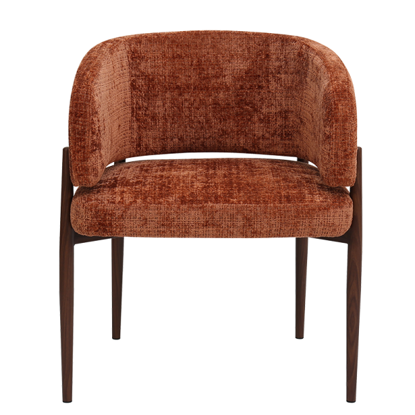 Трапезен стол RIMAR - оранжев 52 WAL